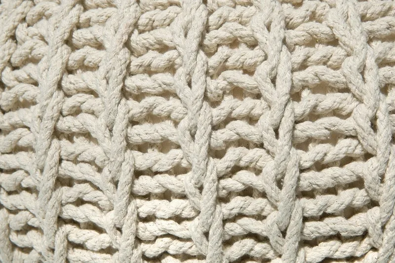 Conrad Ii Sittpuff 50 cm - Beige - Products - Möbler - Fåtölj & stolar - Pall & puff - Sittpuff