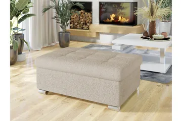 Dynir Fotpall 70 cm - Beige - Products - Möbler - Fåtölj & stolar - Pall & puff - Fotpallar