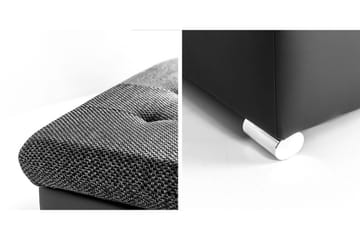 Dynir Fotpall 70 cm - Vit/Grå - Products - Möbler - Fåtölj & stolar - Pall & puff - Fotpallar