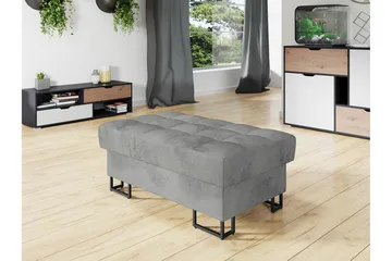 Kintore Fotpall 67 cm Ljusgrå - Products - Möbler - Fåtölj & stolar - Pall & puff - Fotpallar