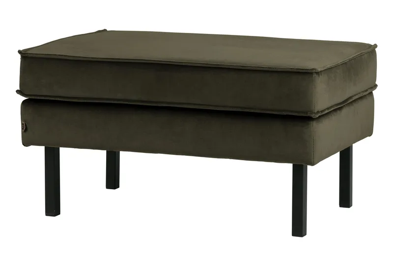 Lissbon Fotpall Sammet, Mörkgrön