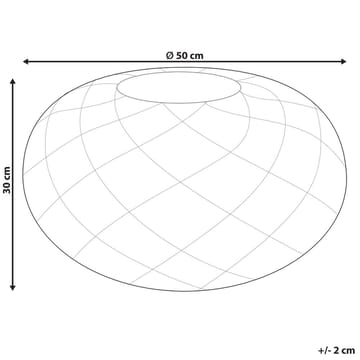 Puff Berkane - Beige/50x50x30 - Products - Möbler - Fåtölj & stolar - Pall & puff - Sittpuff