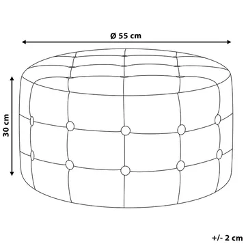 Puff Tampa - Grön - Products - Möbler - Fåtölj & stolar - Pall & puff - Sittpuff