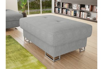 Reginia Fotpall 67 cm Ljusgrå - Products - Möbler - Fåtölj & stolar - Pall & puff - Fotpallar