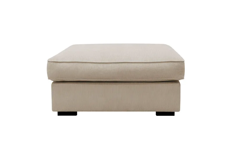 Rossita lyx Fotpall - Greige Manchester - Products - Möbler - Fåtölj & stolar - Pall & puff - Fotpallar