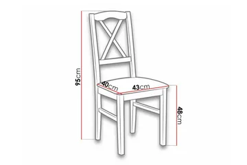 Patrickswell Matstol - Products - Möbler - Fåtölj & stolar - Matstol & köksstol