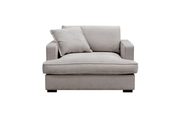 Rossita lyx Extra djup Fåtölj - Grå/Brun Chenille - Products - Möbler - Fåtölj & stolar - Fåtölj