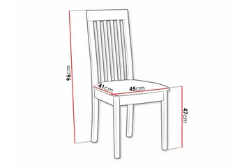 Rowden Matstol - Grön - Products - Möbler - Fåtölj & stolar - Matstol & köksstol