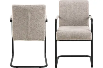 Salini Karmstol - Beige - Products - Möbler - Fåtölj & stolar - Karmstol