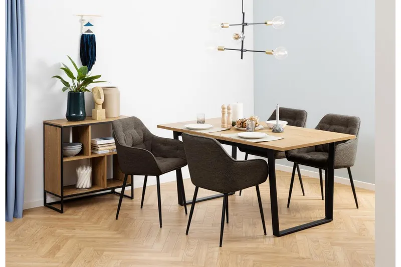 Samlar Karmstol - Grå - Products - Möbler - Fåtölj & stolar - Karmstol