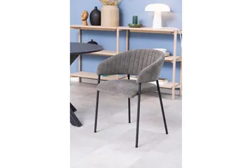 Sanno Karmstol - Grå - Products - Möbler - Fåtölj & stolar - Karmstol