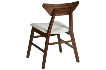 Set med 2 matstolar Hopkins - Brun, Beige - Products - Möbler - Fåtölj & stolar - Matstol & köksstol