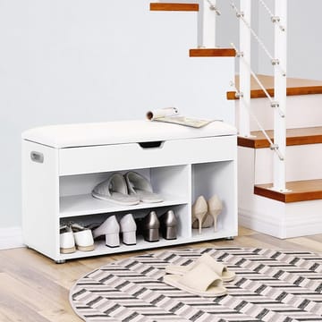 Marko hallbänk - Vit - Vit - Products - Möbler - Fåtölj & stolar - Sittbänk