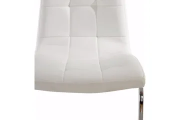 Tolna Spisestol Konstläder 2-pack - Vit - Products - Möbler - Fåtölj & stolar - Matstol & köksstol