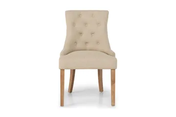 Viktoria Matstol med Nitar - Beige/Vintage - Products - Möbler - Fåtölj & stolar - Matstol & köksstol