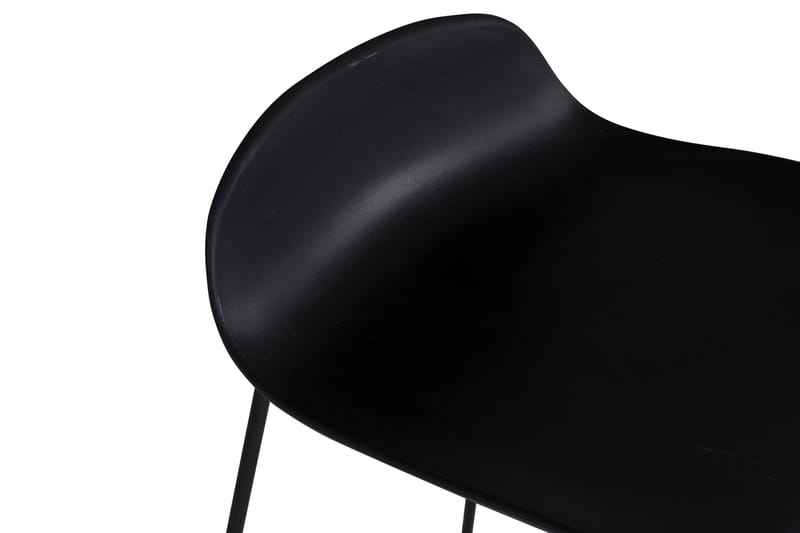 Wave Barstol - Svart - Products - Möbler - Fåtölj & stolar - Barstol & barpall