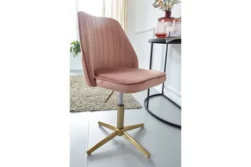 Willowdale Kontorsstol - Rosa/Guld - Products - Möbler - Fåtölj & stolar - Kontorsstol & skrivbordsstol