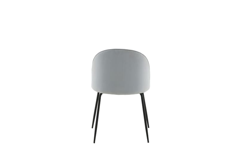 Wrinkles Matstol - Grå/Svart - Products - Möbler - Fåtölj & stolar - Matstol & köksstol