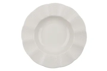 Adine Middagsservis 24 Delar Porslin - Creme - Products - Servering & matlagning - Porslin