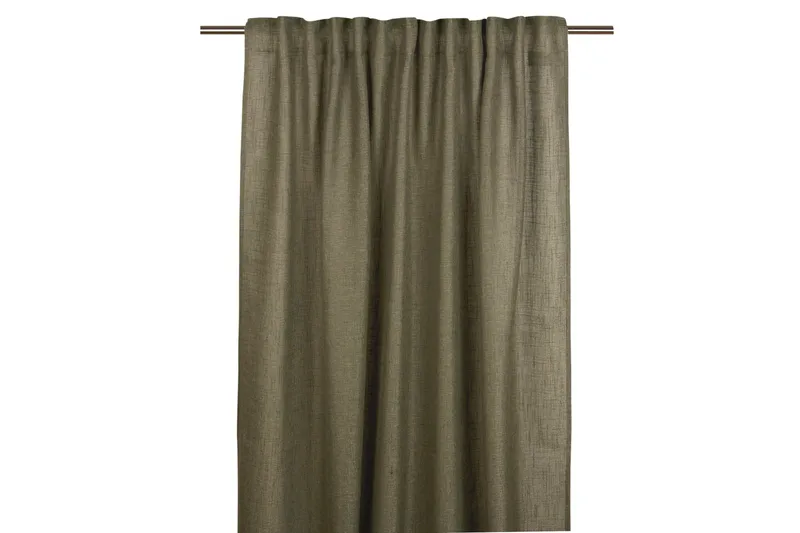 Brooklyn Gardinlängd 140x280 cm, Grön