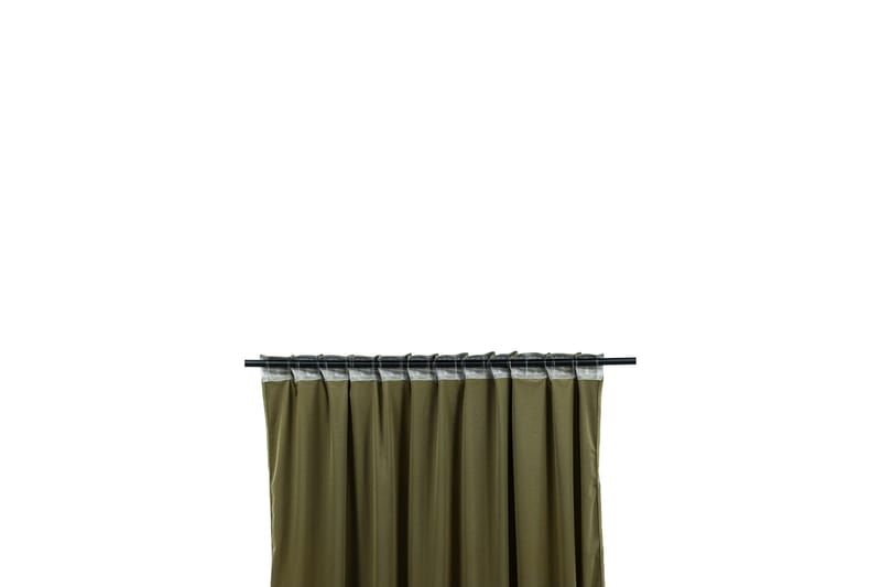 Mary Gardin 135x250 cm - Grön - Products - Textil & mattor - Gardiner - Gardinlängder - Kanallängd