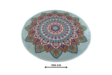 Chilai Home Badmatta 100 Rund - Multi - Products - Textil & mattor - Matta - Badrumsmatta