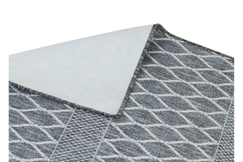 Madrid Bell Flatvävd Matta 80x240 - Grå/Vit - Products - Textil & mattor - Matta - Flatvävd matta