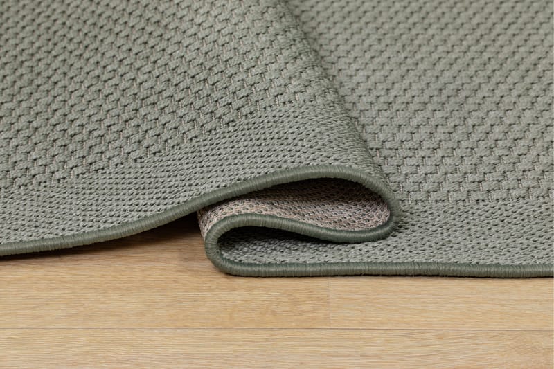 Miami Flatvävd Matta 133x190 cm - Grön - Products - Textil & mattor - Matta - Sm å mattor