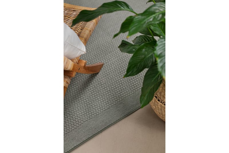 Miami Flatvävd Matta 160x230 cm - Grön - Products - Textil & mattor - Matta - Flatvävd matta