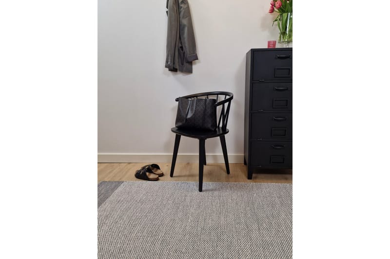 Alva Bomullsmatta 240x240 cm Kvadratisk - Grå - Products - Textil & mattor - Matta - Modern matta - Bomullsmatta