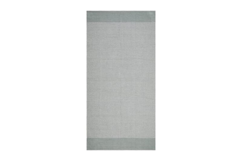 Alva Bomullsmatta 75x280 cm Oval - Ljusgrön - Products - Textil & mattor - Matta - Modern matta - Bomullsmatta