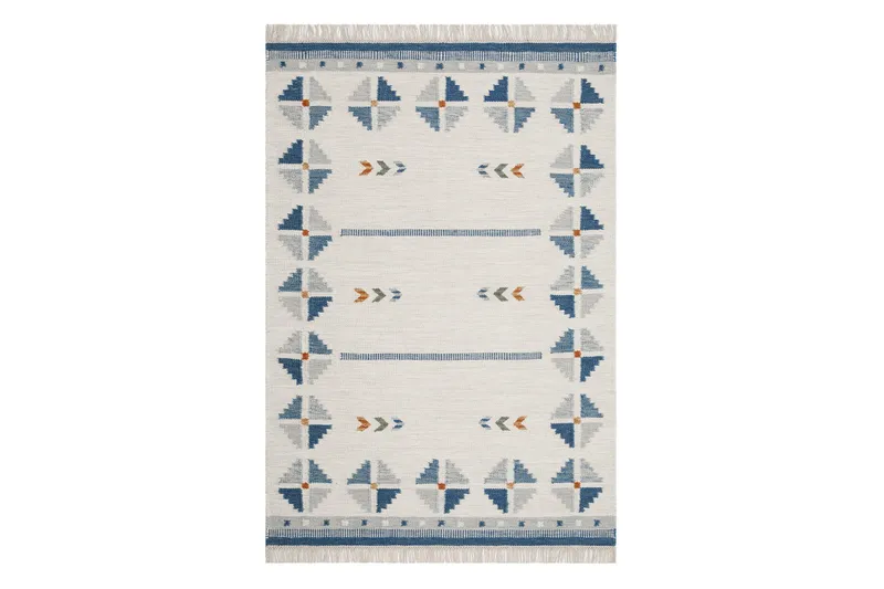 Avesta Ullmatta 240x340 cm Rektangulär, Blå