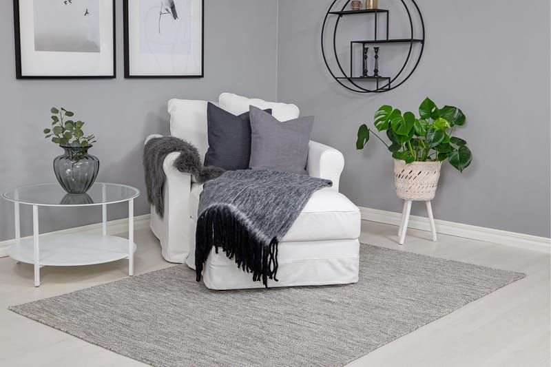 Birka Ullmatta 160x230 - Silver - Products - Textil & mattor - Matta - Modern matta - Ullmatta