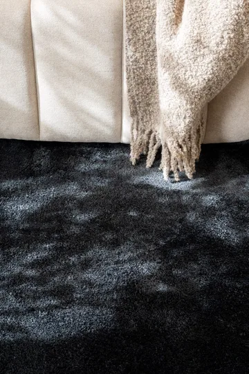 Cozy Ryamatta 160x230 cm Rektangulär - Svart - Products - Textil & mattor - Matta - Modern matta - Ryamatta