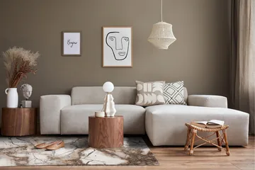 Craft Concrete Natur 200x290 - Products - Textil & mattor - Matta - Modern matta - Wiltonmatta