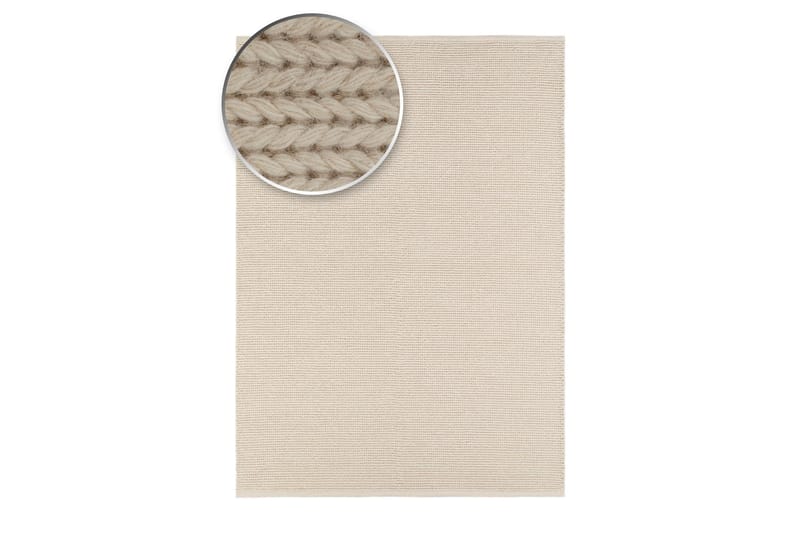 Dalarö Ullmatta 140x200 cm - Vit - Products - Textil & mattor - Matta - Modern matta - Ullmatta