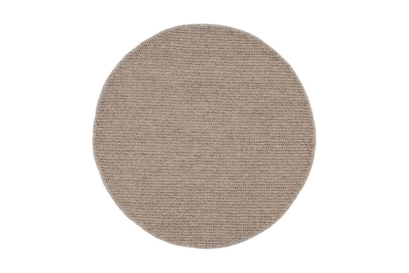 Dalarö Ullmatta 200 cm Rund - Linne - Products - Textil & mattor - Matta - Modern matta - Ullmatta