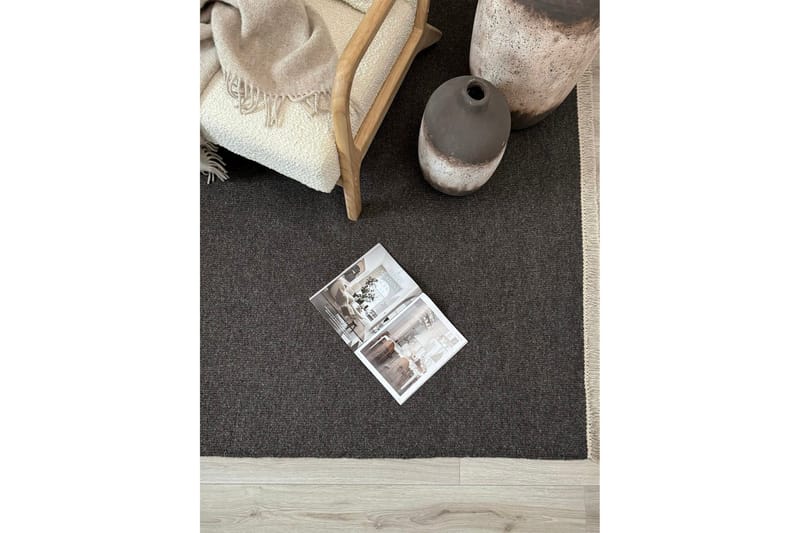 Eden Ullmatta 140x200 cm Rektangulär - Taupe - Products - Textil & mattor - Matta - Modern matta - Ullmatta