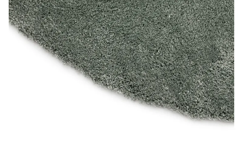 Feel Matta 160 Rund - Grön - Products - Textil & mattor - Matta - Modern matta - Ryamatta