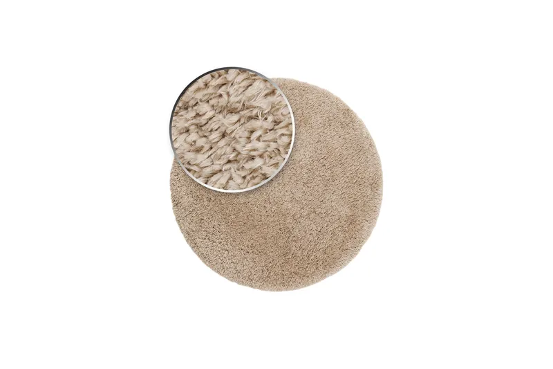 Floki Ryamatta 240 cm Rund - Natur - Products - Textil & mattor - Matta - Modern matta - Ryamatta