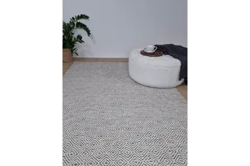 Gåsöga Ullmatta 160x230 cm Rektangulär - Grå - Products - Textil & mattor - Matta - Modern matta - Ullmatta