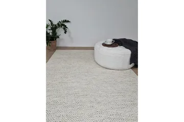 Gåsöga Ullmatta 240x340 cm Rektangulär - Beige - Products - Textil & mattor - Matta - Modern matta - Ullmatta