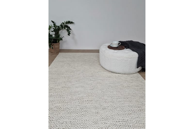 Gåsöga Ullmatta 240x340 cm Rektangulär - Beige - Products - Textil & mattor - Matta - Modern matta - Ullmatta