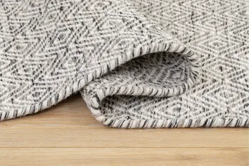 Gåsöga Ullmatta 240x340 cm Rektangulär - Grå - Products - Textil & mattor - Matta - Modern matta - Ullmatta