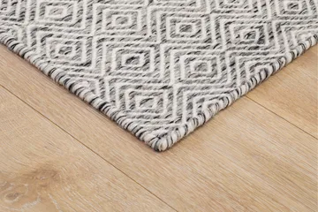 Gåsöga Ullmatta 240x340 cm Rektangulär - Grå - Products - Textil & mattor - Matta - Modern matta - Ullmatta