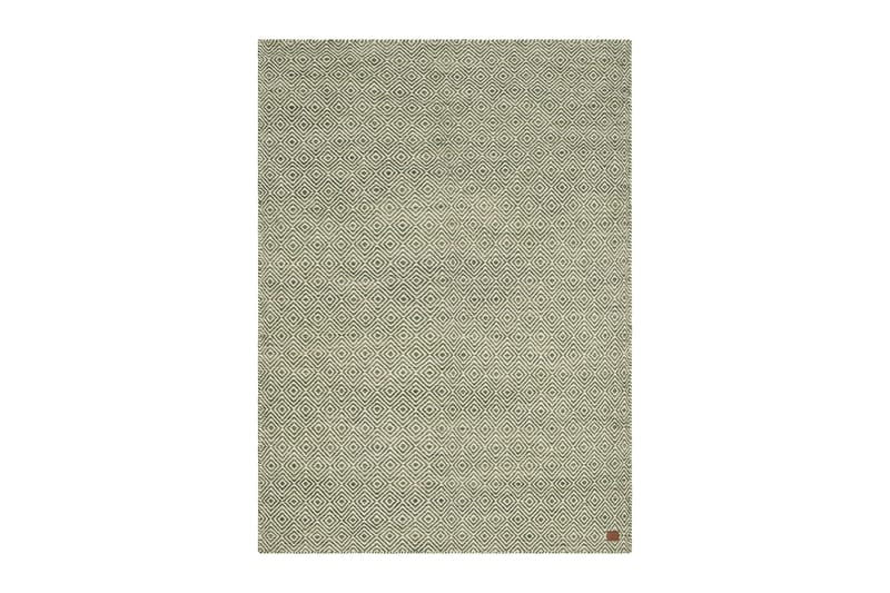 Gåsöga Ullmatta 240x340 cm Rektangulär, Grön