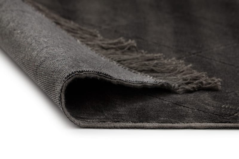 Loreraz Deluxe Matta 160x230 cm - Antracit - Products - Textil & mattor - Matta - Modern matta - Viskosmatta & konstsilkesmatta