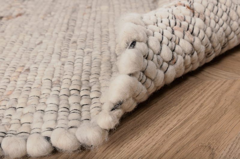 Loump Ullmatta 200x300 cm - Vit/Beige - Products - Textil & mattor - Matta - Modern matta - Ullmatta