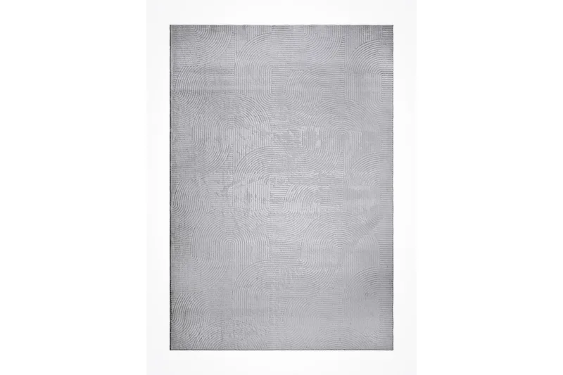 Momita Friezematta 200x290 cm Rektangulär, Grå