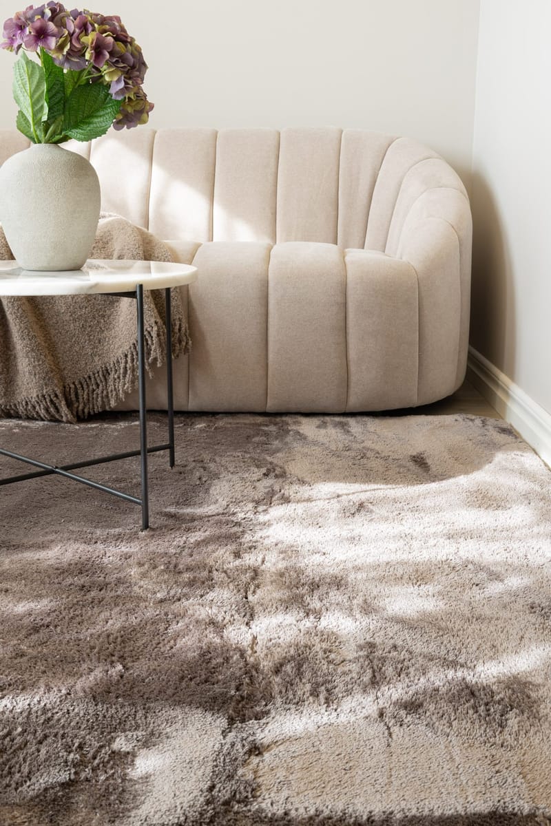 Cozy Ryamatta 110x160 cm Rektangulär - Grå - Products - Textil & mattor - Matta - Modern matta - Ryamatta